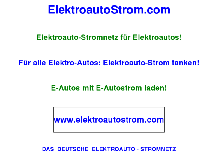 www.elektroautostrom.com