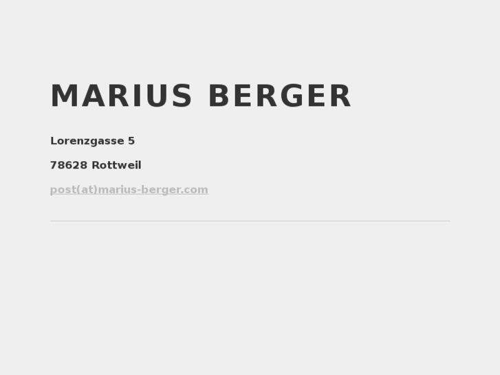 www.marius-berger.com