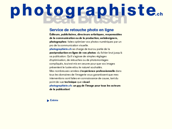 www.photographiste.ch