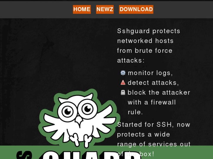 www.sshguard.net