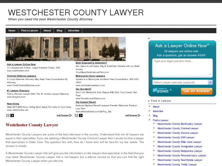 www.westchestercountylawyerinfo.com