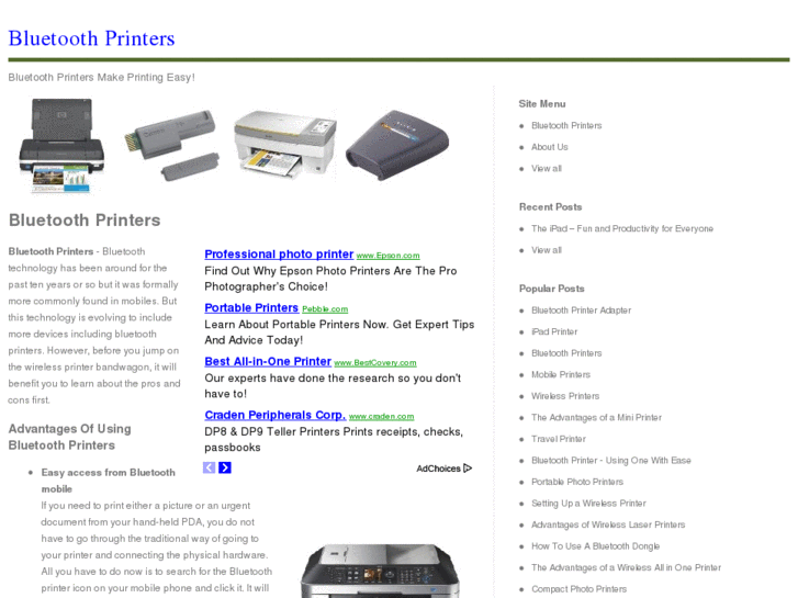 www.bluetoothprinters.net