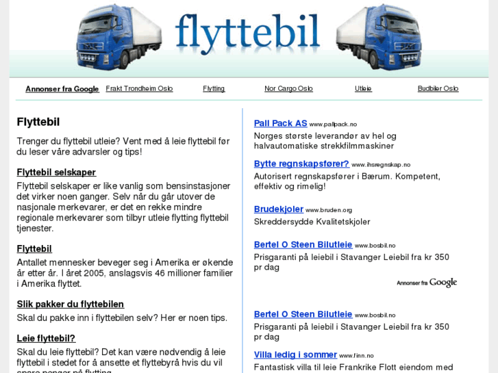 www.flyttebil.info