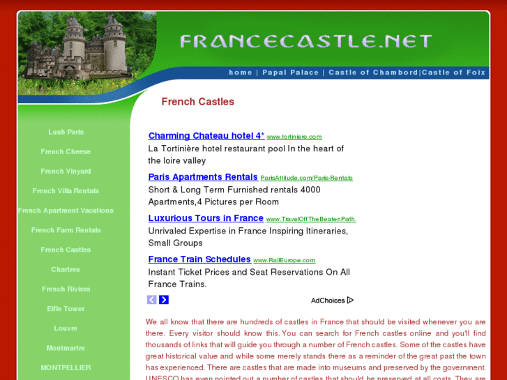 www.francecastle.net