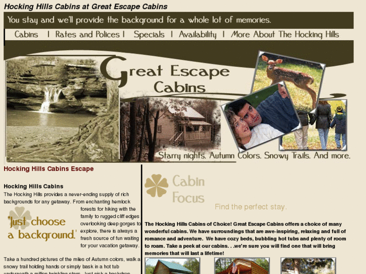 www.greatescapecabins.com