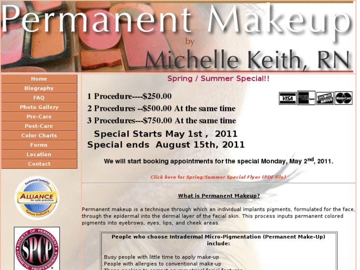 www.michellekeithmakeup.com