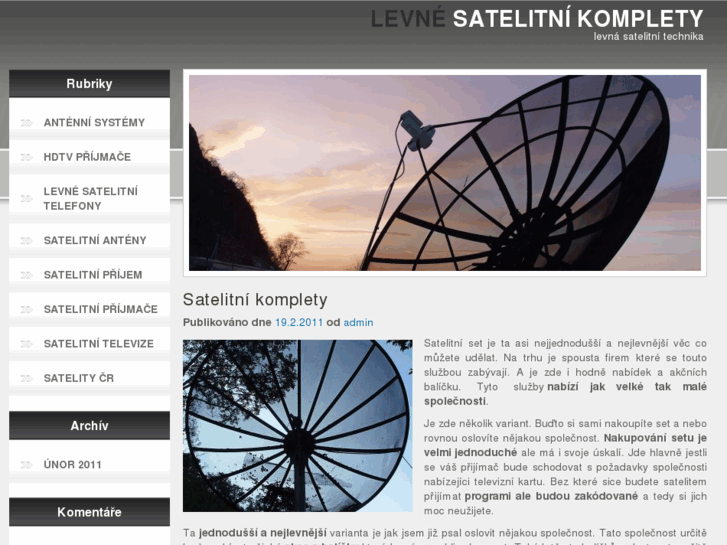 www.satelitnikompletypro2tv.cz