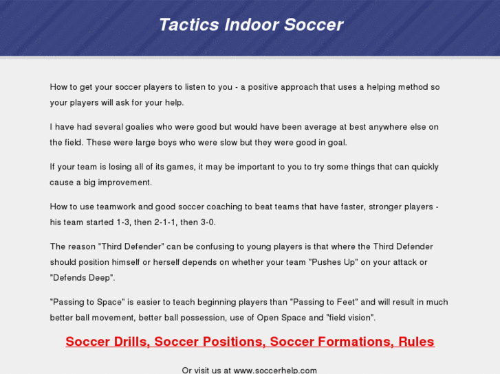 www.tacticsindoorsoccer.com