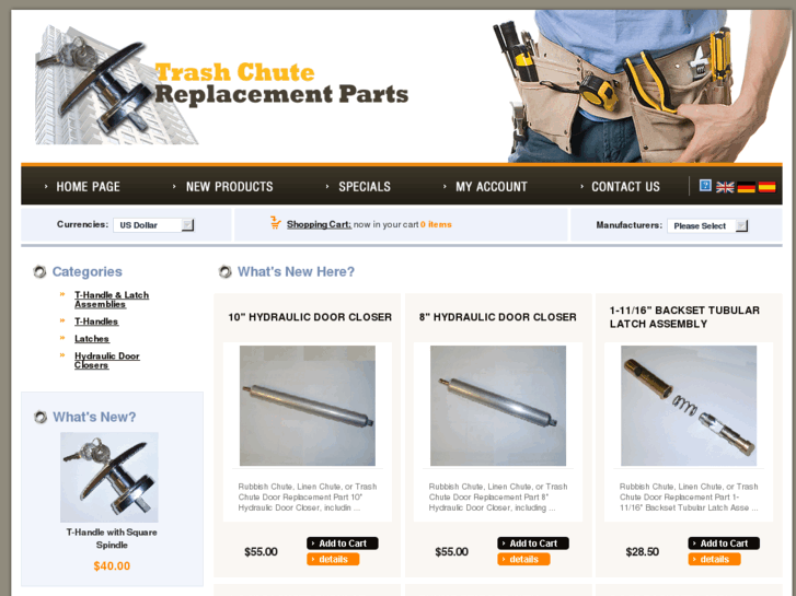 www.trashdoorparts.com