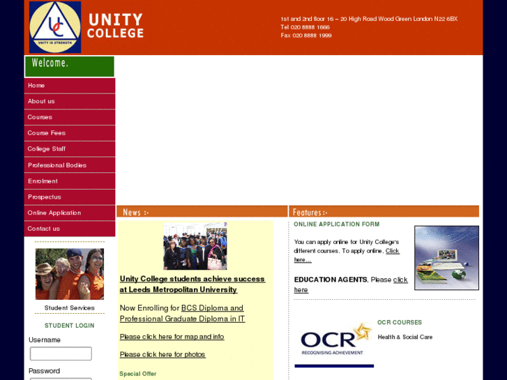 www.unitycollege.co.uk