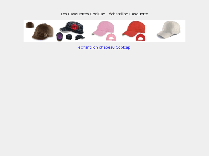 www.casquette-coolcap.com