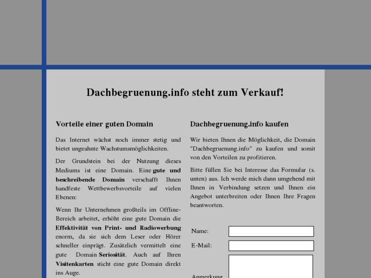 www.dachbegruenung.info