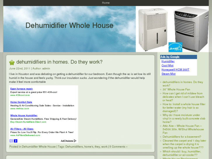 www.dehumidifierwholehouse.com