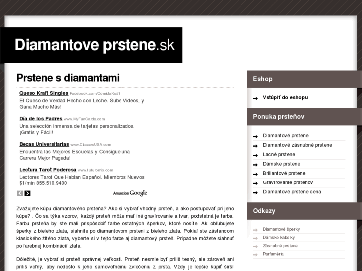 www.diamantoveprstene.sk