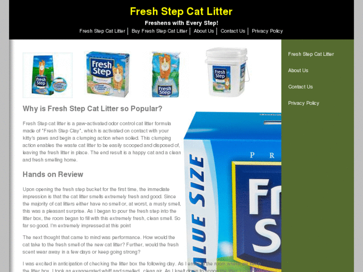 www.freshstepcatlitter.net