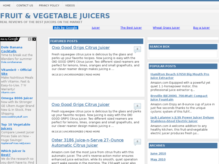 www.fruitvegetablejuicers.com