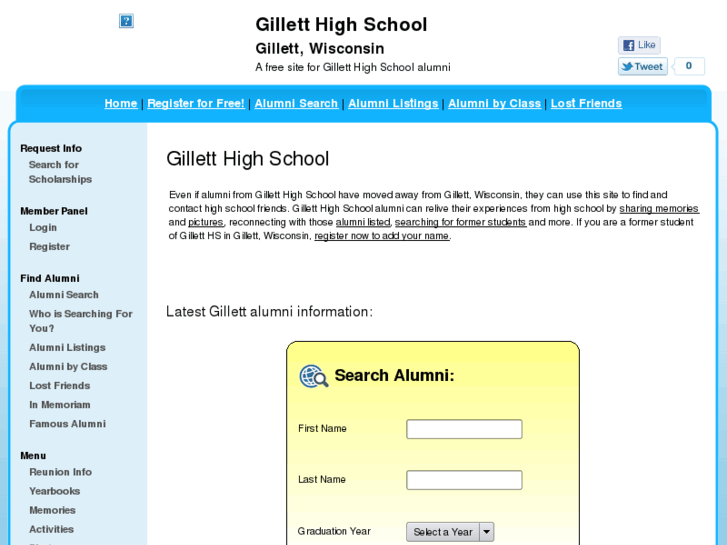 www.gilletthighschool.com