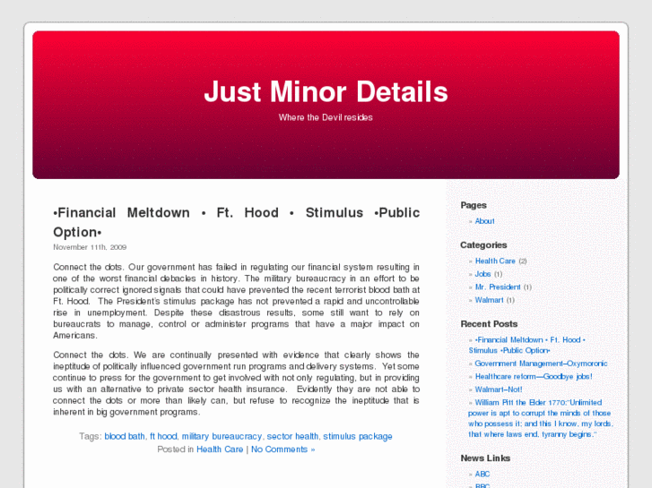 www.justminordetails.com