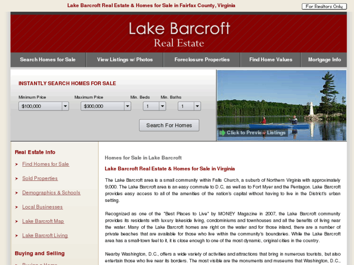 www.lakebarcroftvarealestate.com