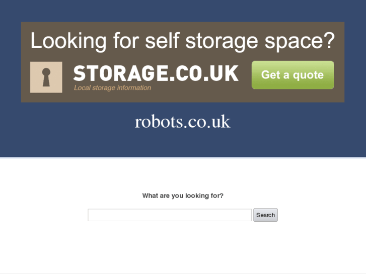 www.robots.co.uk