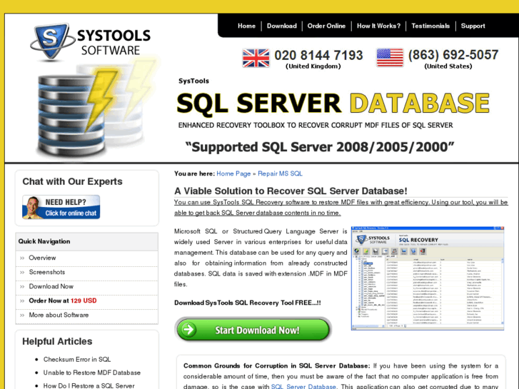 www.sqlserverdatabase.com