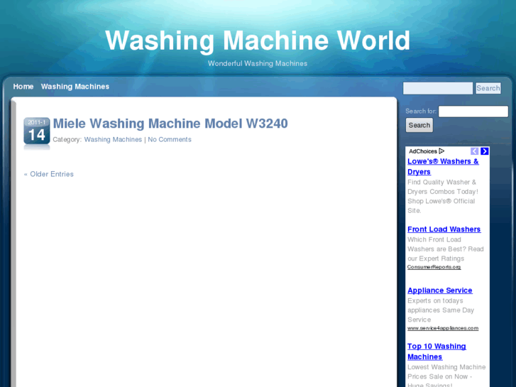 www.washingmachineworld.info