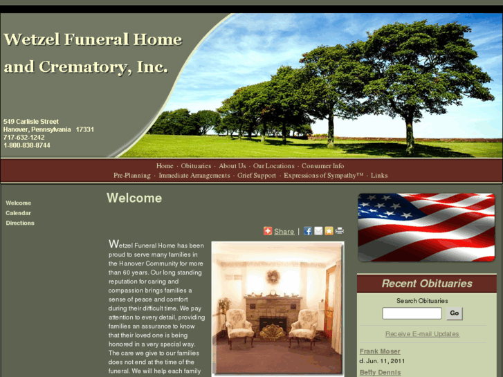 www.wetzelfuneralhome.com