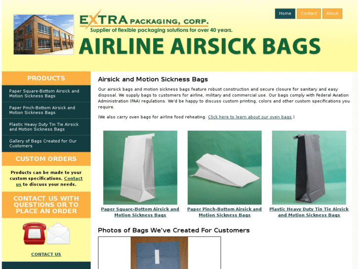 www.airlineairsickbags.com