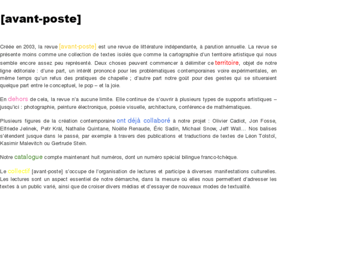 www.avant-poste.com