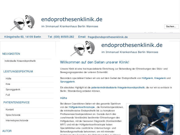 www.endoprothesenklinik.de