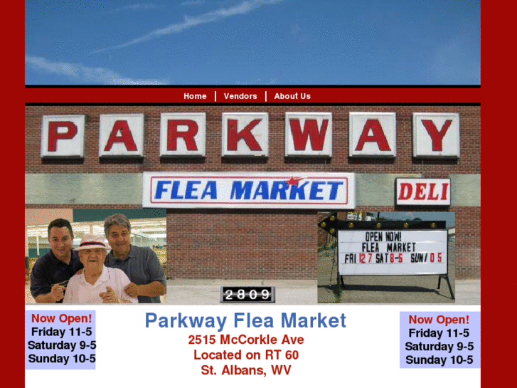 www.parkwayfleamarketwv.com