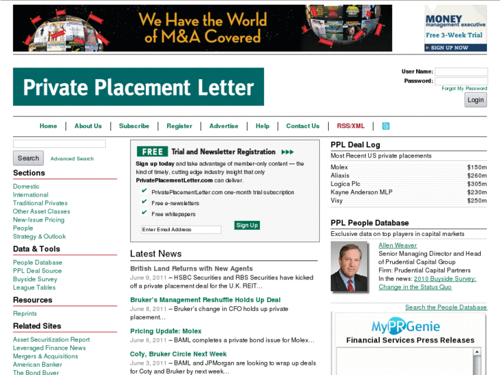 www.privateplacementletter.com