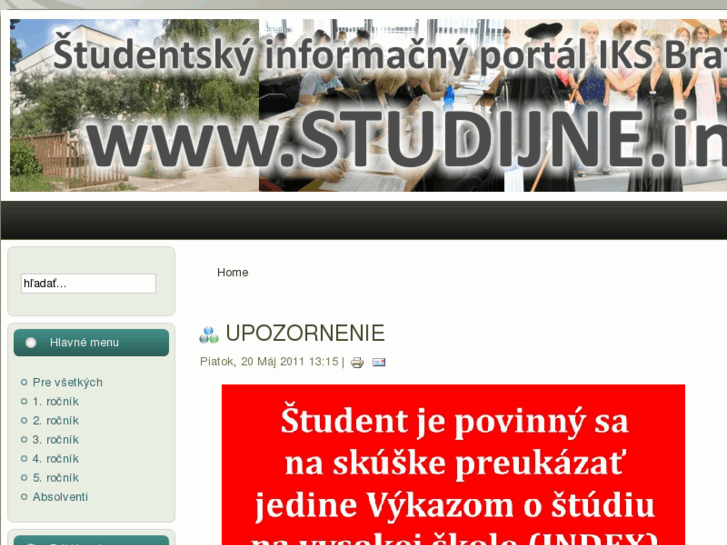 www.studijne.info