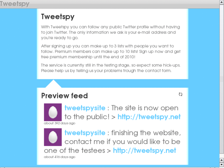 www.tweetspy.net