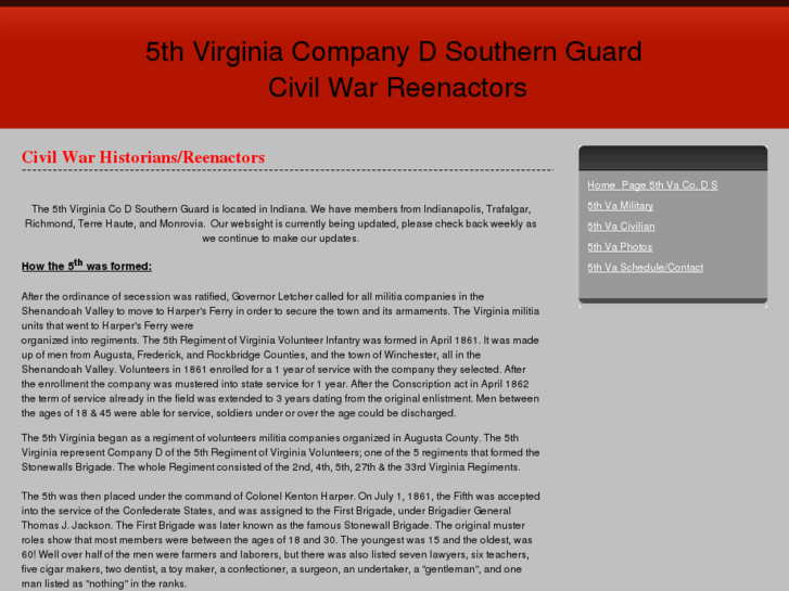 www.5thvirginia.com