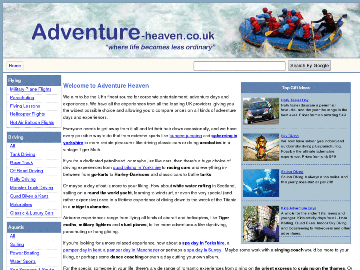 www.adventure-heaven.co.uk