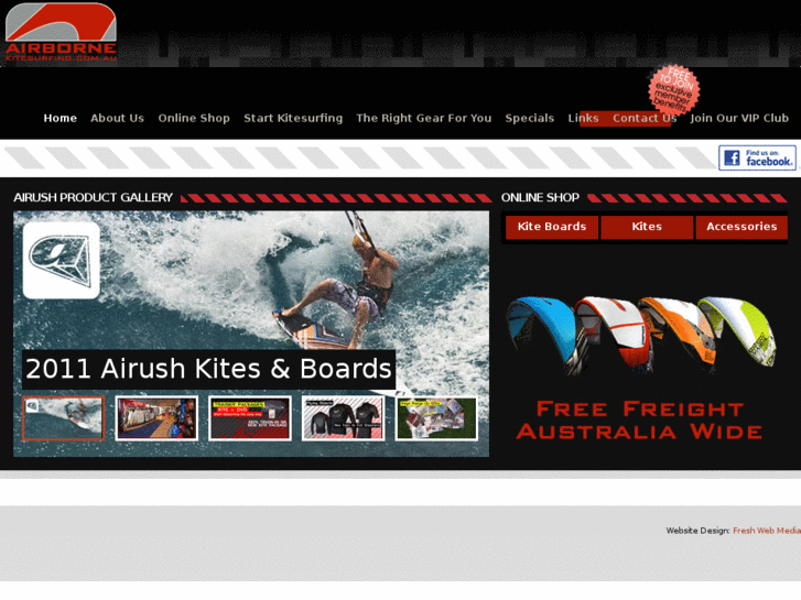 www.airbornekitesurfing.com