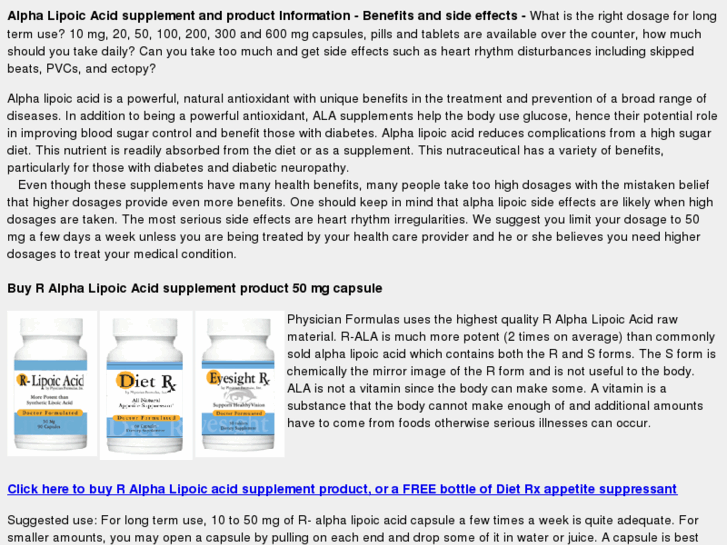 www.alphalipoic-acid.org
