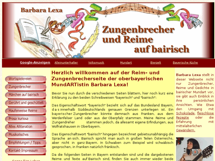 www.bayerische-reime-zungenbrecher.de