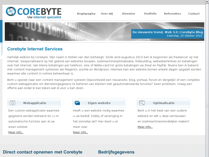 www.corebyte.nl