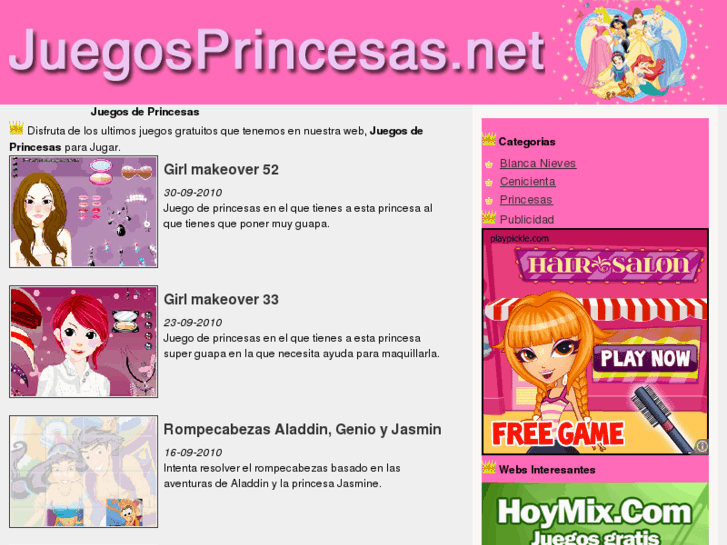 www.juegosprincesas.net