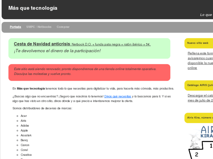 www.masquetecnologia.es