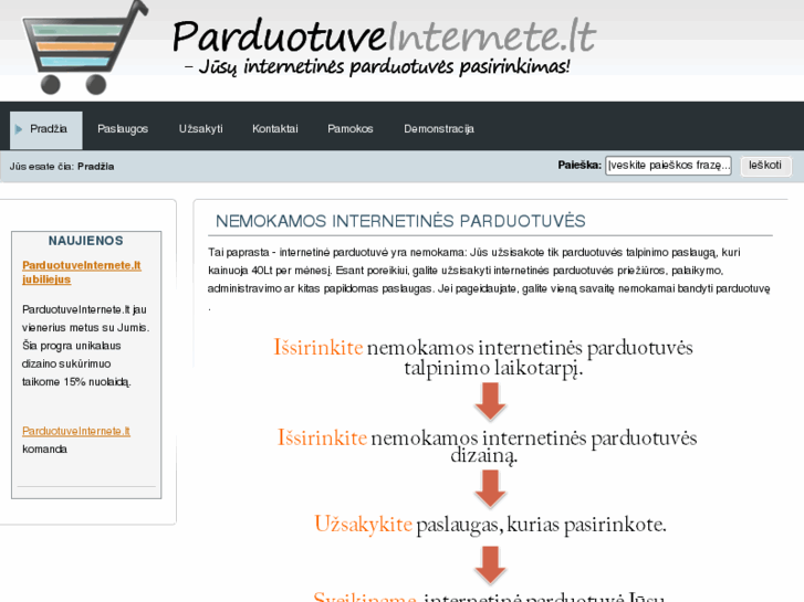 www.parduotuveinternete.lt