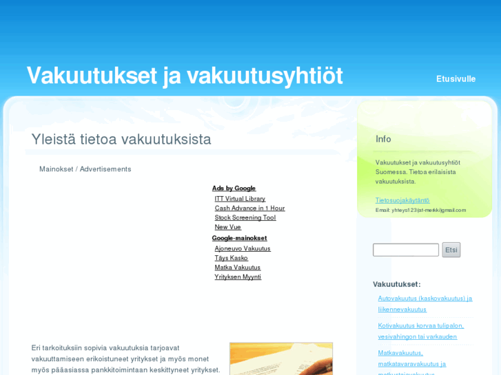 www.vakuutustieto.net