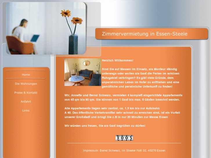 www.zimmervermietung-essen-steele.de