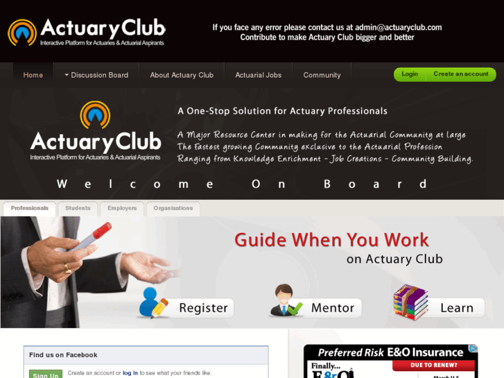 www.actuaryclub.com