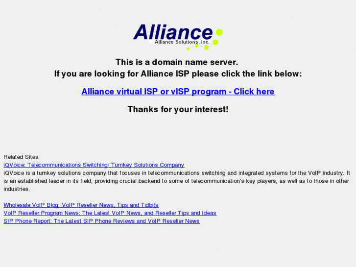 www.allianceisp.net