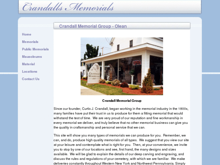 www.crandallsmemorials.com