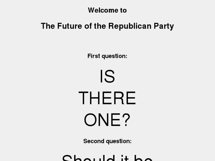 www.futureoftherepublicanparty.com