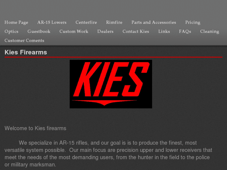 www.kiesfirearms.com